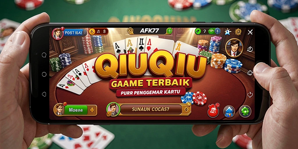 Tampilan gameplay QiuQiu yang seru dan menantang di AFK77.
