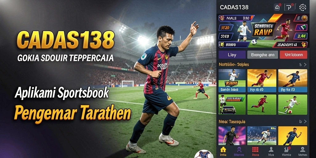 Tampilan menarik dari gameplay dalam aplikasi Sportsbook CADAS138.