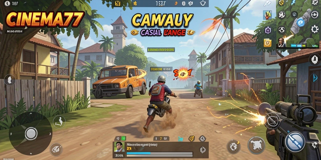 Screenshot dari <strong>CINEMA77</strong> menampilkan aksi seru dalam gameplay Casual.