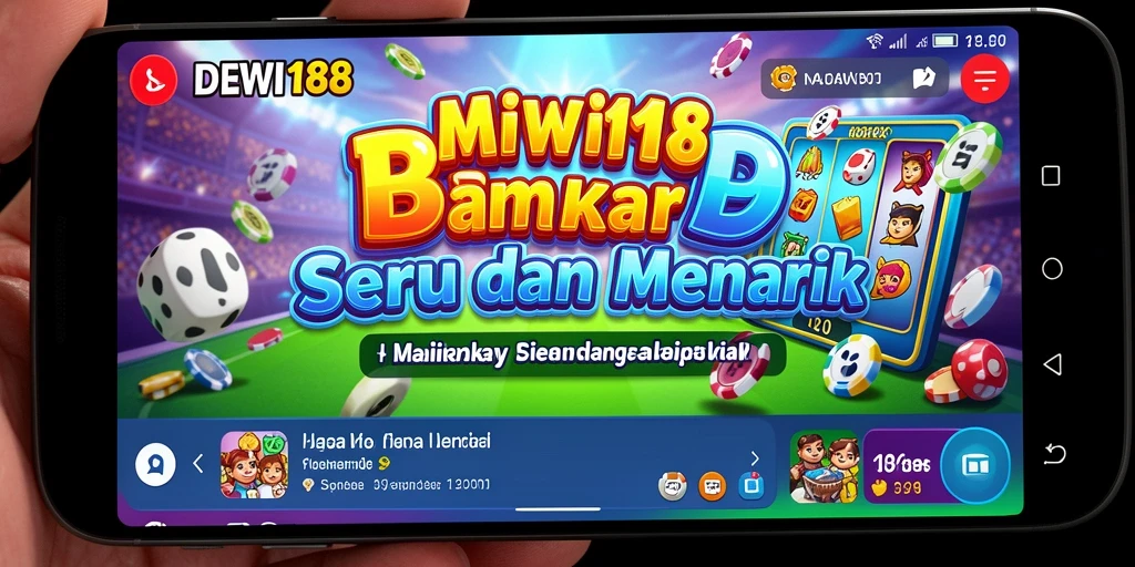 Tampilan gameplay seru di DEWI188 dengan interaksi bingo yang menyenangkan.