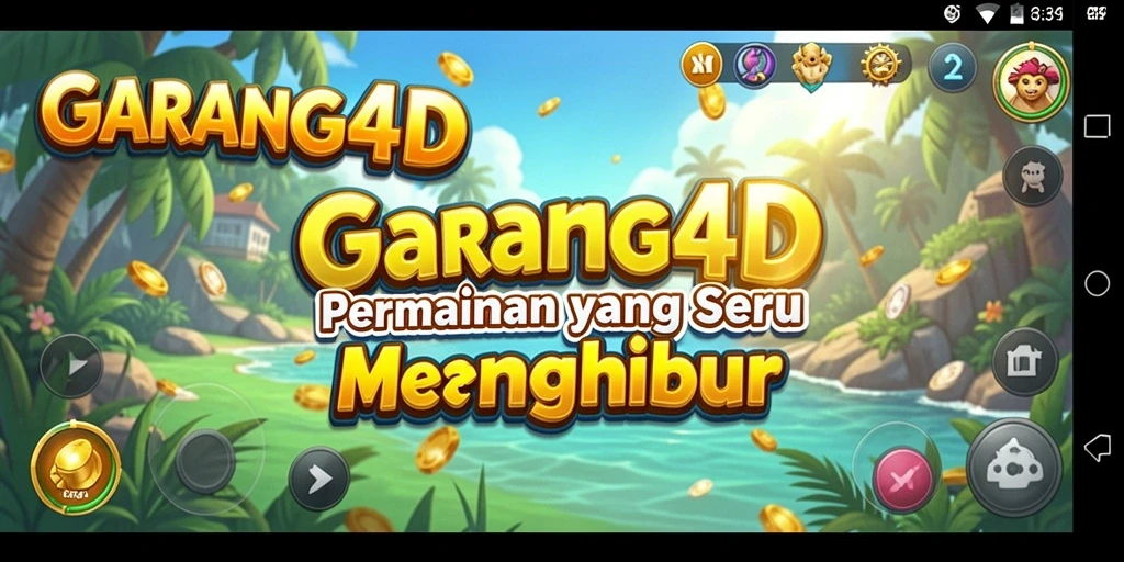 Screenshot gameplay GARANG4D yang menampilkan keseruan bermain.