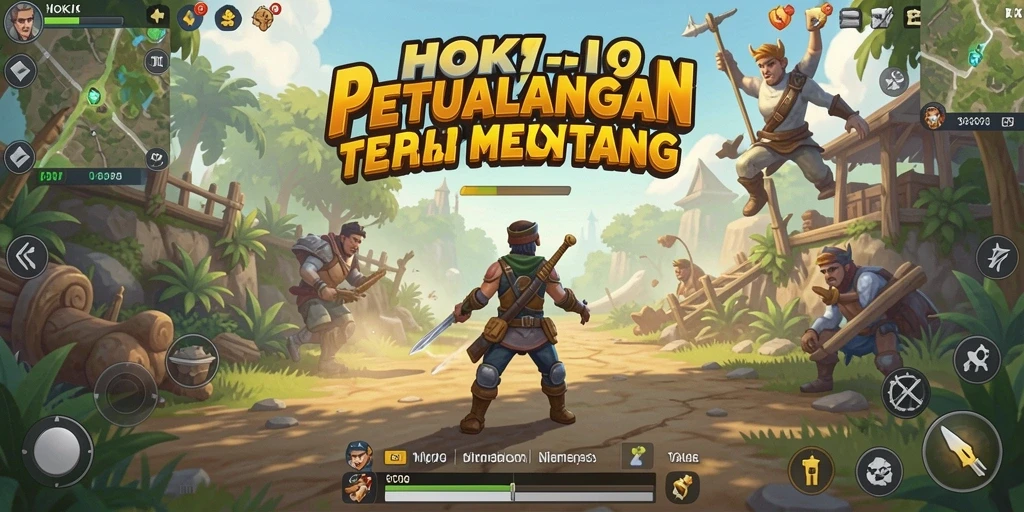 Tampilan gameplay HOKI9 yang mengesankan dalam dunia Open World.