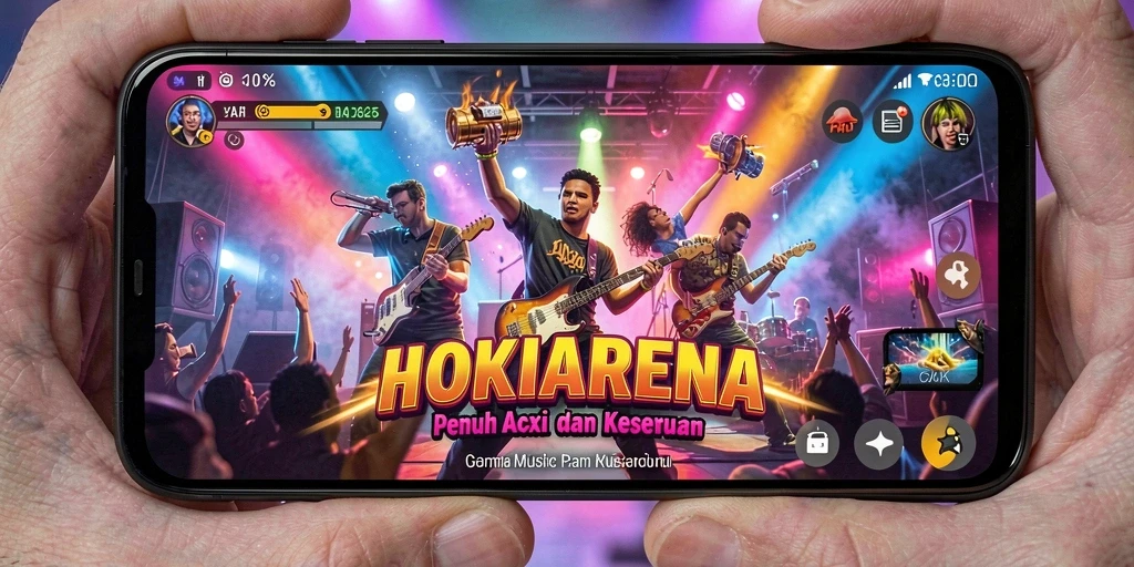 Tampilan gameplay HOKIARENA yang seru dan interaktif.