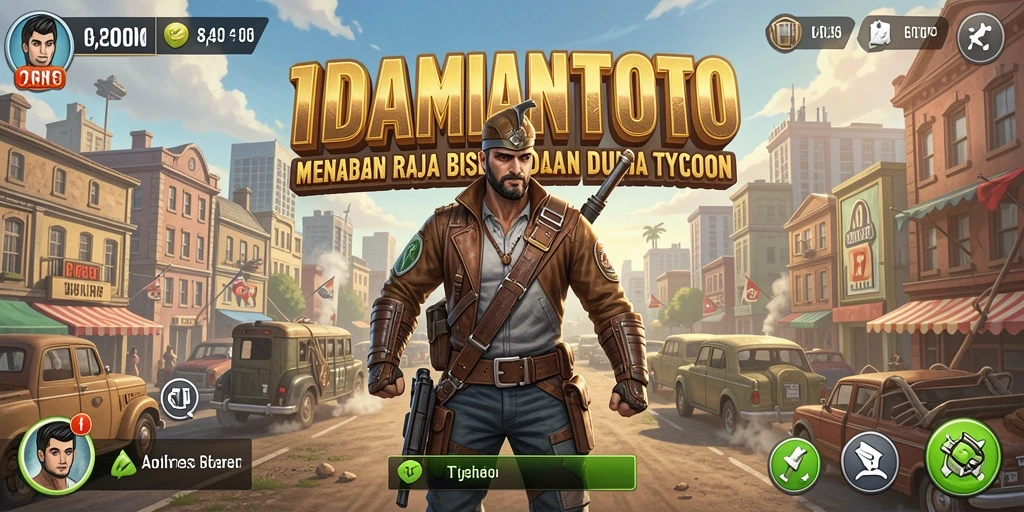 Screenshot gameplay IDAMANTOTO dengan suasana Tycoon yang mengasyikkan.