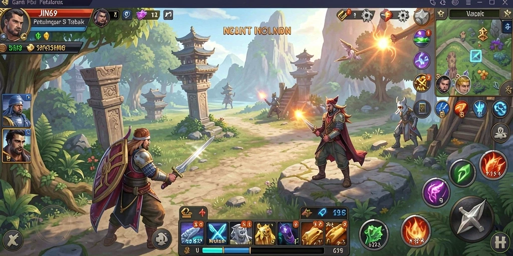 Screenshot gameplay JIN69 dengan strategi yang menarik.