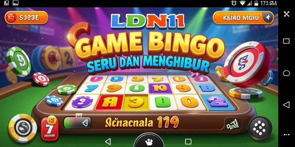 Tampilan gameplay Bingo yang seru dan interaktif di LDN11.