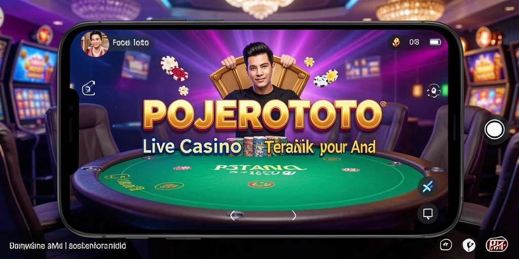 Tampilan gameplay seru di POJEROTOTO Live Casino.