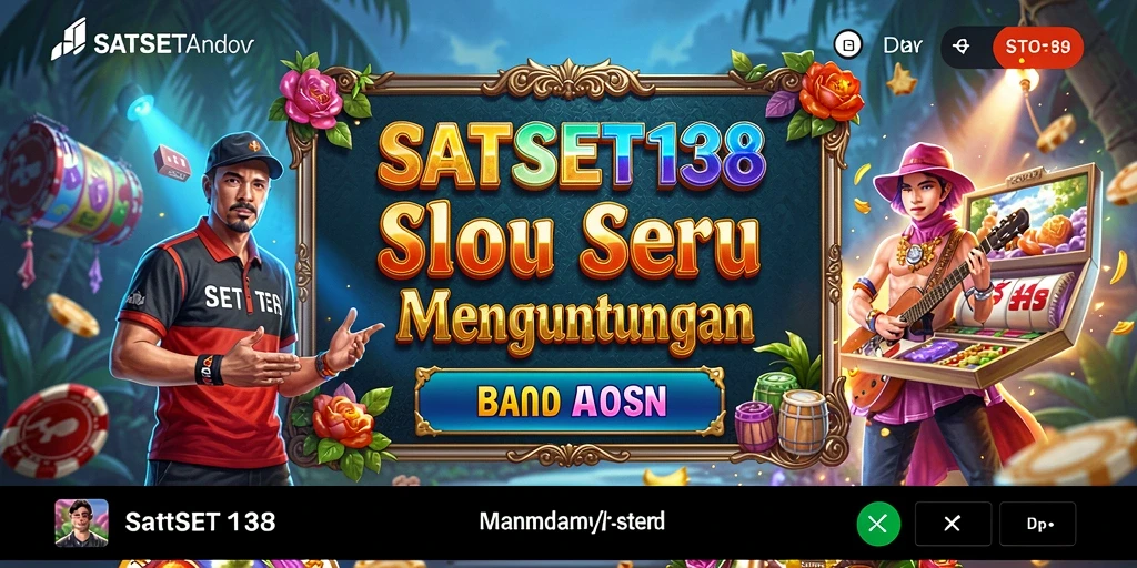 Screenshot gameplay SATSET138 menunjukkan tampilan slot yang menarik dan fitur bonus.